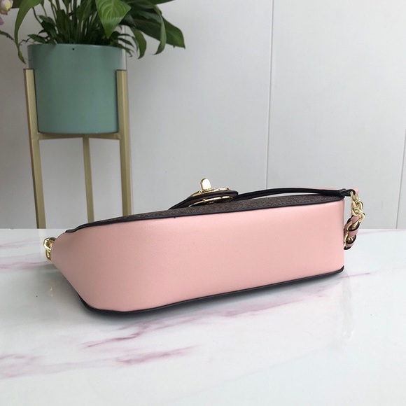 M&K Carmen Logo Shoulder Bag - Picture 4 of 9